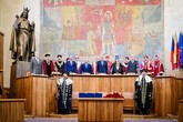 Slavnostní jmenování nových profesorek a profesorů ve Velké aule pražského Karolina. Foto: MŠMT