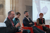 Konference Kámen, město papír – O restaurování veřejné plastiky. Foto Libor Galia