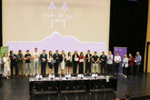 Finalisté a organizátoři soutěže Start-up TUL 2025. Foto: Adam Pluhař