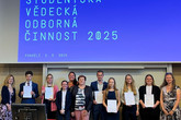 Studentská vědecká a odborná činnost 2025. Foto: EF TUL
