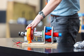Čtvrtý ročník soutěže o nejlepší výukový model z oblasti techniky nebo přírodních věd zhotovený 3D tiskem. Foto: Jaroslav Tomášek