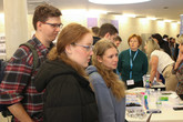 Velký zájem studujících i zástupců zdravotnických zařízení z celých severních a středních Čech provázel první CAREer Day na TUL. Foto: Adam Pluhař