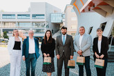 Člen představenstva Škody Auto pro výrobu a logistiku Andreas Dick je na fotografii druhý zleva. Foto: Aleš Král, Škoda Auto