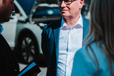 Člen představenstva Škody Auto pro výrobu a logistiku Andreas Dick během Škoda Roadshow na TUL. Foto: Aleš Král, Škoda Auto