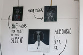 Vernisáž výstavy »Instalace–Exhibice–Demolice« na počest bourané budově E2. Foto: Adam Pluhař