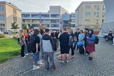 V průběhu úvodního dne se studentky a studenti seznámili s organizátory kurzu i se svými lektorkami a lektory a prohlédli si kampus. Foto: Jitka Pacltová