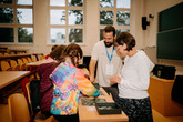 Noc vědců s tématem Bohatství přilákala na Technickou univerzitu v Liberci rekordní počet návštěvníků. Foto: Zuzana Bajtová
