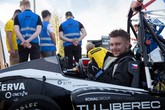 Liberecký tým se svým monopostem Magdaléna během závodů v Polsku. Foto: FS TUL Racing