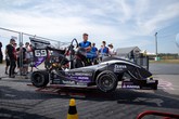 Liberecký tým se svým monopostem Magdaléna během závodů v Polsku. Foto: FS TUL Racing