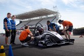 Liberecký tým se svým monopostem Magdaléna během závodů v Polsku. Foto: FS TUL Racing