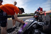 Liberecký tým se svým monopostem Magdaléna během závodů v Polsku. Foto: FS TUL Racing