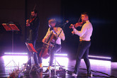 Koncert Husak Quartet nabídl předělávky známých hitů v originálních smyčcových aranžích. Foto: Adam Pluhař