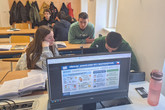 Všechny studující čekal rok intenzivní práce a velkých pokroků. Foto: CCV FP TUL