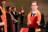 Letní promoce na Fakultě mechatroniky, informatiky a mezioborových studií TUL. Foto: Adam Pluhař