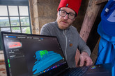 Vedoucí multioborového týmu Jan Koprnický z Fakulty mechatroniky, informatiky a mezioborových studií TUL. Foto: Lubomír Slavík