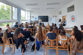 Workshopy na školách vedou vyškolení studenti a čerství absolventi předmětu Sociální podnikání na Ekonomické fakultě. Foto: EF TUL