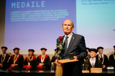 Pamětní medaile pro Vladislava Bureše. Foto: Zuzana Bajtová