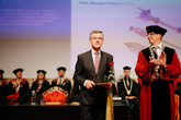 Předávání pamětních medailí TUL. Foto: Zuzana Bajtová