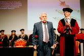 Předávání pamětních medailí TUL. Foto: Zuzana Bajtová