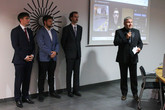 Vyhlašování vítězů Cen Průmyslové rady Fakulty strojní TUL 2026. Foto: Adam Pluhař