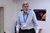 Eduard Hulicius z Fyzikálního ústavu AV ČR, místopředseda výboru České fyzikální společnosti. Foto: Katedra fyziky FP TUL