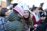 Protest na TUL proti rušení koncesionářských poplatků. Foto: Adam Pluhař