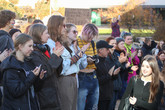 Protest na TUL proti rušení koncesionářských poplatků. Foto: Adam Pluhař