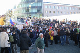 Protest na TUL proti rušení koncesionářských poplatků. Foto: Adam Pluhař