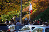 Protest na TUL proti rušení koncesionářských poplatků. Foto: Jiří Buršík