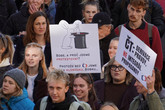 Protest na TUL proti rušení koncesionářských poplatků. Foto: Jiří Buršík