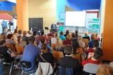 Prezentace projektu Transnational Career Service v aule TU Chemnitz 