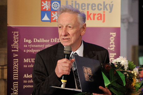 Pocta hejtmana pro profesora Kováře