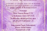 NOVOROČNÍ KONCERT PRO BAZILIKU 13. 1. V 18H